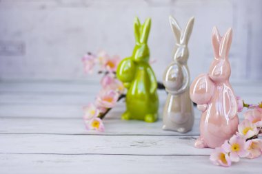 Mutlu Paskalyalar! Tatil için dekorasyon tablo.