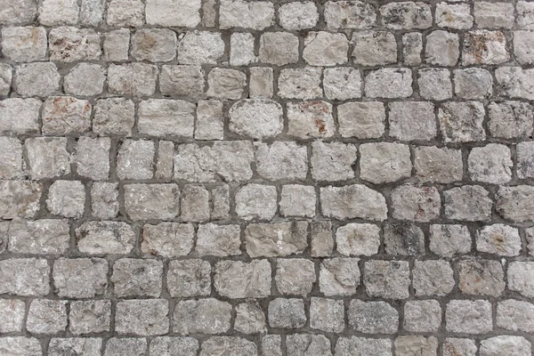 Piedras Pavimentación Textura Del Camino Primer Plano Shot — Foto de Stock