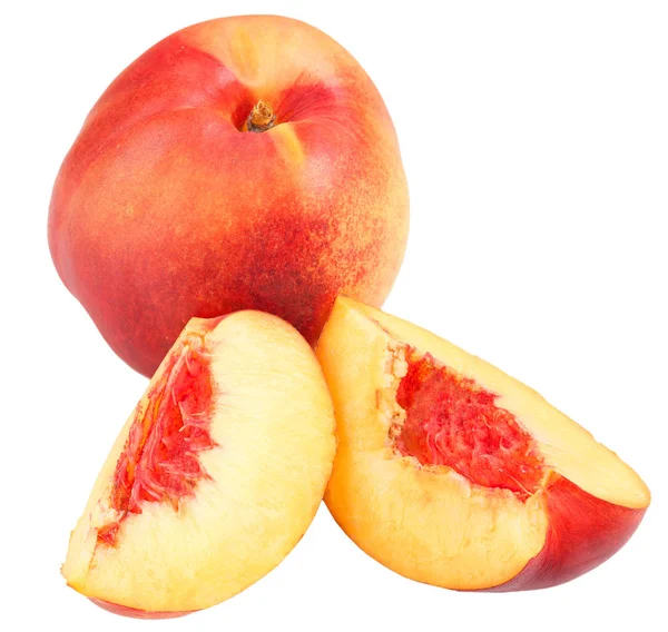 Fresh Peaches Close — Stock Photo, Image