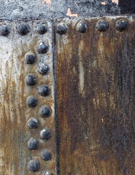 Grunge Rusty Metallic Surface Closeup — Stock Photo, Image
