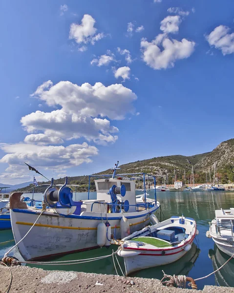 Grecia Kaiki Barcos Pesca Tradicionales — Foto de Stock