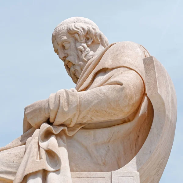 Πλάτων Διάσημος Αρχαίος Έλληνας Φιλόσοφος — Φωτογραφία Αρχείου