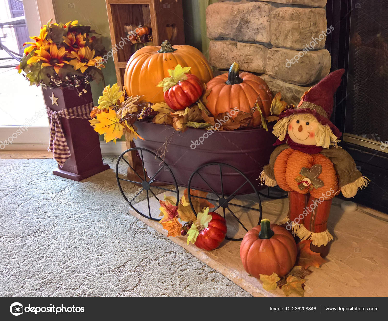 Mùa thu autumn decorations for the home Cách trang trí nhà ấm cúng