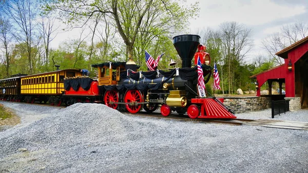 Train funéraire Abe Lincoln — Photo