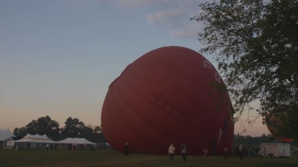 Veduta Aerea Dell Inizio Una Maratona Festival Pomeriggio Estate Nel — Video Stock