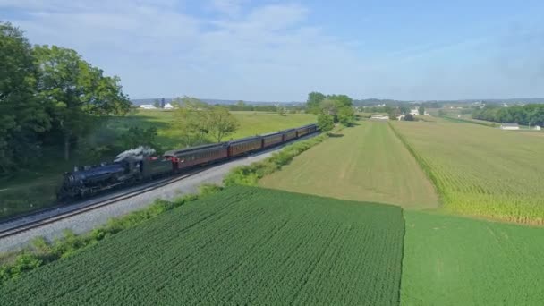 스트라스버그 2019 여름날 지방에서 열차가다가 — 비디오