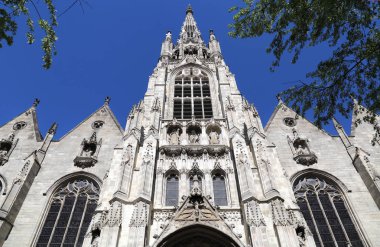 Cephe Ortaçağ Gotik Katedrali, Lille, Fransa