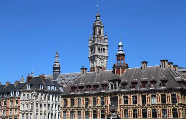 Stará Burza Další Historické Budovy Lille Francie — Stock fotografie