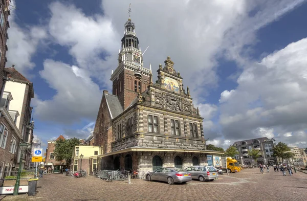 Alkmaar Pays Bas Août 2014 Bâtiment Weigh Sur Marché Aux — Photo