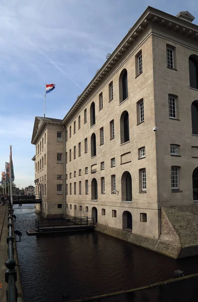 Musée Maritime Dans Entrepôt Historique Cov Amsterdam Hollande — Photo