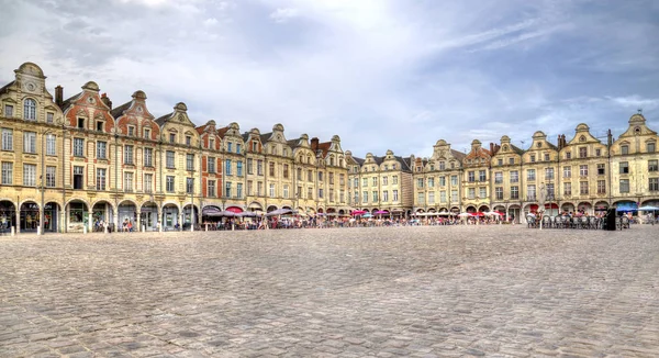 Rynek miasta Arras w Francja — Zdjęcie stockowe