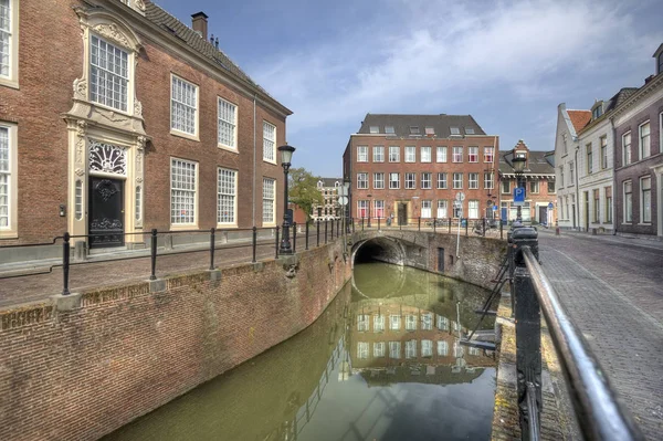 Utrecht, Hollanda kanalda — Stok fotoğraf