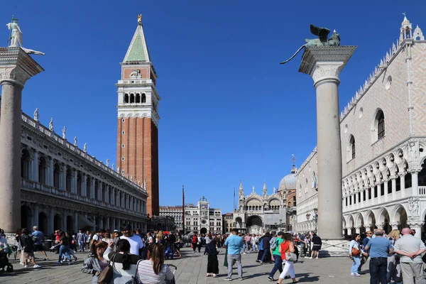 Toren van san marco in Venetië, Italië — Stockfoto