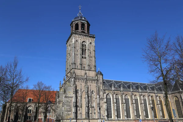 Lebuinuskerk à Deventer, Hollande — Photo