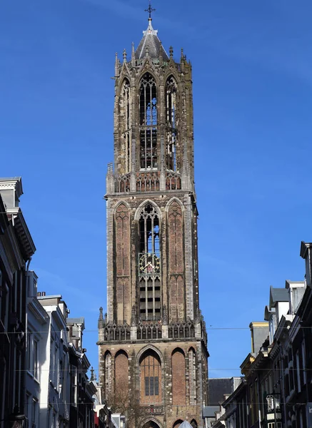 Dom toren van Utrecht, Holland — Stockfoto