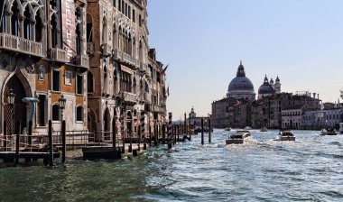 Venedik, İtalya 'daki Büyük Kanal