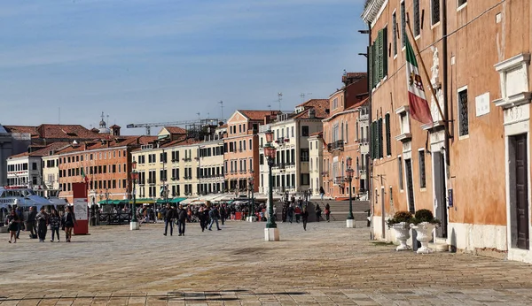 Frente al mar de Venecia, Italia — Foto de Stock