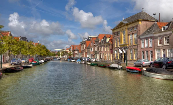 Alkmaar Hollanda Kanal — Stok fotoğraf