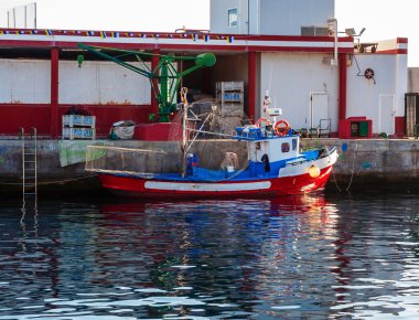 Puerto De Mogan, Gran Canaria, İspanya - 16 Temmuz 2018: Puerto de Mogan Gran Canaria İspanya bir küçük balıkçı limanı