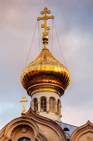 Église Orthodoxe Russe Baden Baden Allemagne — Photo