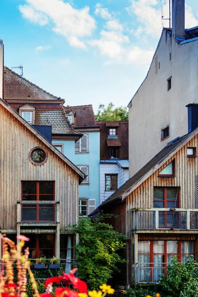 Strasbourg France Sentdecember 2018 Alte Bunte Traditionelle Häuser Petite France — Stockfoto