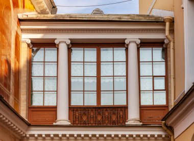 Pavlovsk, St Petersburg, Rusya Federasyonu - 28 Ağustos 2018: Gonzaga Galeri Pavlovsk palace, Saint Petersburg, Rusya Federasyonu.