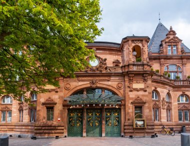 Heidelberg'in romantik mimarisi.