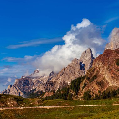Passo Rolle, Dolomites, Italy clipart
