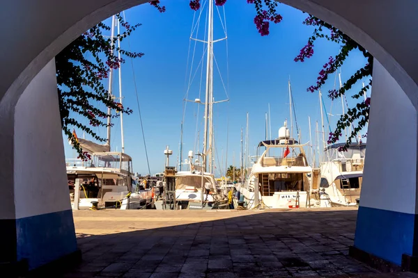 Puerto De Mogan-ban — Stock Fotó