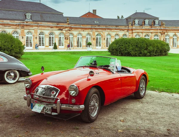 Allemagne Schwetzingen Septembre 2020 Festival Voitures Classiques Concours Elegance Automobile — Photo