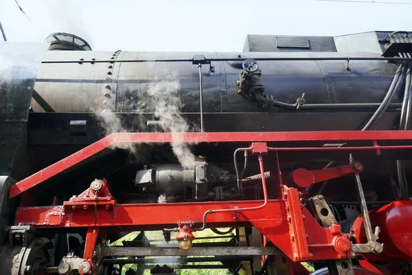 Steam Locomotive Detail Rails — Stock Photo, Image