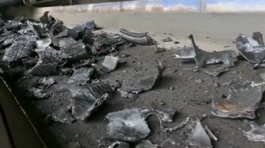 Otomobil lastikleri / konveyör bandı için geri dönüşüm süreci kesilmiş geri dönüşüm lastikleri ile