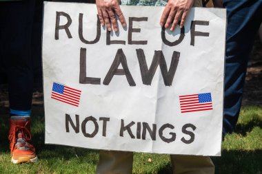 Atlanta, GA / ABD - 1 Eylül 2025: Milyarderler İşçi Bayramı mitinginde ve 1 Eylül 2025 'te Atlanta, GA.