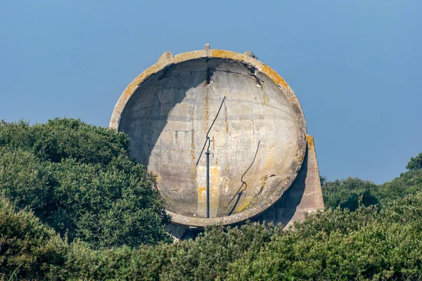 New Romney, Romney Marsh, Inggris, - 26 Agustus 2019 - Sound Mirrors — Stok Foto