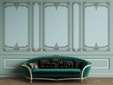 Klasik iç kopya alanı ile klasik koltuk