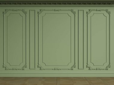 Kalıplar ile klasik iç cephe