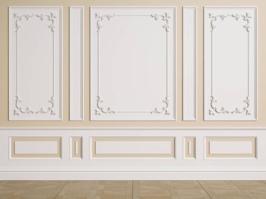 Kalıplar ile klasik iç cephe