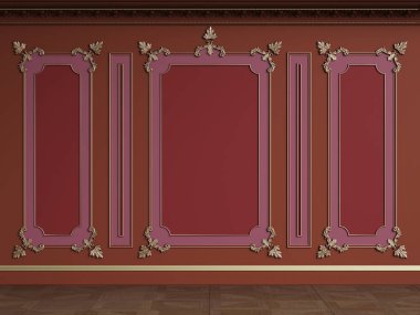 Kalıplar ile klasik iç cephe