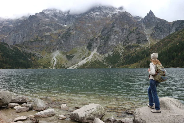 Morskie Oko Jest Największym Czwartym Najgłębszym Jeziorem Tatrach Polska — Zdjęcie stockowe