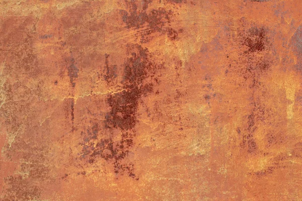 Old Rusty Grunge Orange Metal Texture Background Stock Picture