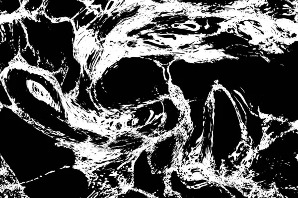 Soyut Sıvı Siyah Beyaz Arkaplan — Stok fotoğraf