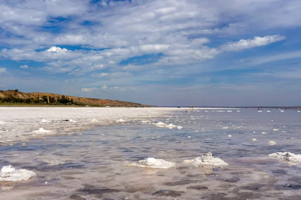 Odessa, Ukrayna 'daki Kualnik tuz sahası