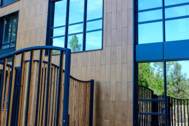 Duvar kaplama inşaat karoları. Karoları dokusu.