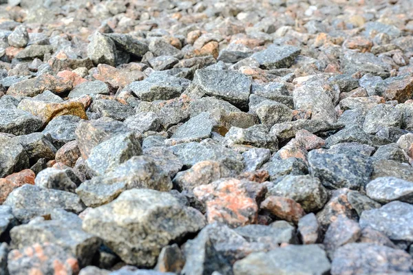 Oyun Tasarımı Için Ezilmiş Granit Çakıl Çakıl Çakıl — Stok fotoğraf