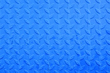 Oluklu sac. Elmas şeklindeki riffles. Eski boyalı metal yüzey doku