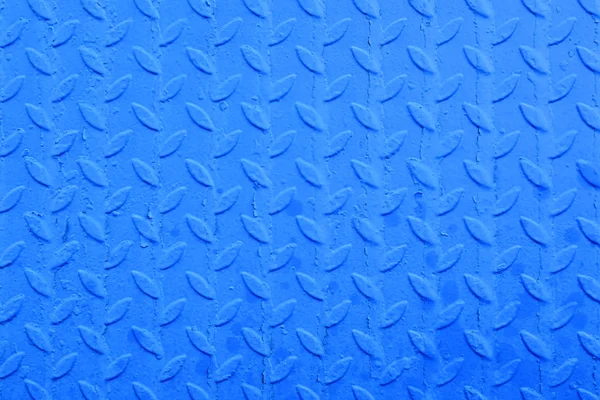Corrugated Metal Sheet Diamond Shaped Riffles Texture Old Painted Metal — Stock Photo, Image