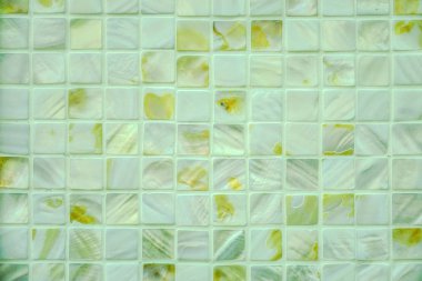 İnci fayans annesi. Döşeme yakın - inci mozaik fotoğrafı kadar. Farklı tonları