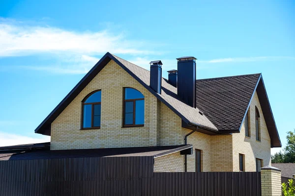 Tile Slate Background Roof Protection Rain Wind — Stock Photo, Image