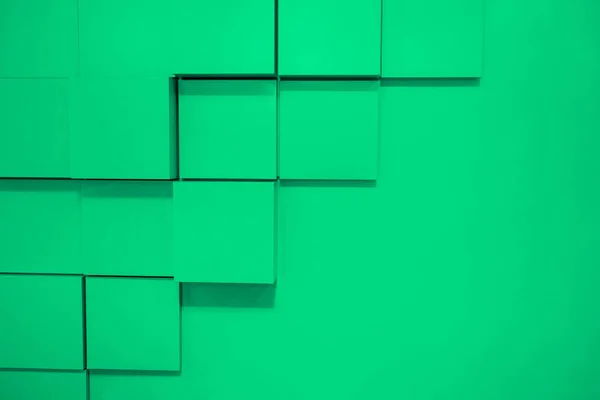 キュービズム 壁には カラフルな色合いのテクスチャ インテリア キューブ 抽象化 — ストック写真