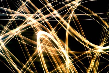 Arka plan, bulanık, bulanık, bokeh. Noel partisinin sahne ışıklandırması